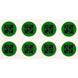 Aufkleber-Pkg "Logo Mini Sticker", grün/schwarz