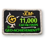 Geo-Achievement® Patch 11.000 Finds