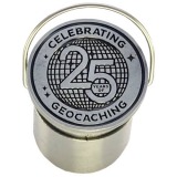 25th Anniversary 3D Bucket Geocoin