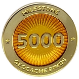 Anstecker Milestone 5000 Finds