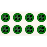 Aufkleber-Pkg "Logo Mini Sticker", grün/schwarz