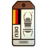 Travel Bug® Origins Sticker- Germany