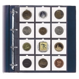 Blätter für Coins 67x67 mm
