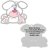 Buster the Bunny Travel Tag