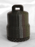 Dose "Glocke" M schwarz