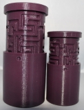Dose "Labyrinth" S aubergine