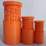 Dose "Labyrinth" S orange matt