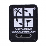 Geocaching Trackable Patch Black