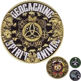 Geocoin GCC "Geocaching Spirit Animal"