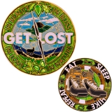 Geocoin GCC "Get Lost in Nature"