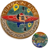 Geocoin GCC "Terrain Five"