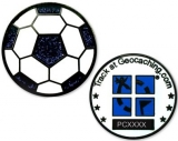 Micro Geocoin "Soccer"