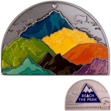 Geocoin "Reach the Peak"