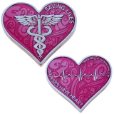 Nurses Have Heart Geocoin
