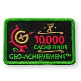 Geo-Achievement® Patch 10.000 Finds
