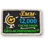 Geo-Achievement® Patch 12.000 Finds