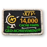 Geo-Achievement® Patch 14.000 Finds