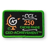 Geo-Achievement® Patch 250 Finds