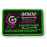 Geo-Achievement® Patch 3000 Finds