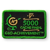 Geo-Achievement® Patch 5000 Finds