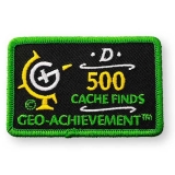 Geo-Achievement® Patch 500 Finds