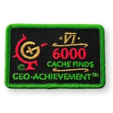 Geo-Achievement® Patch 6000 Finds