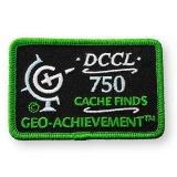 Geo-Achievement® Patch 750 Finds