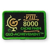 Geo-Achievement® Patch 8000 Finds