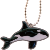 Whale Travel Tag - Orca